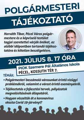 2021 07 Polgarmesteri Tajekoztato Plakat