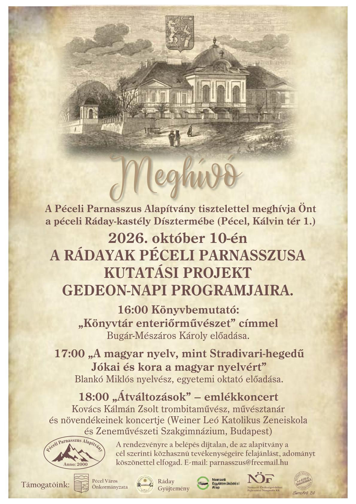 Radayak parnasszusa 2026 10 10 1