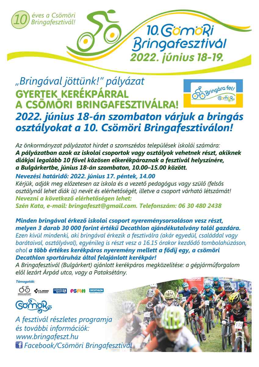 Csbringafesztival Felhivas Ko Iskolak