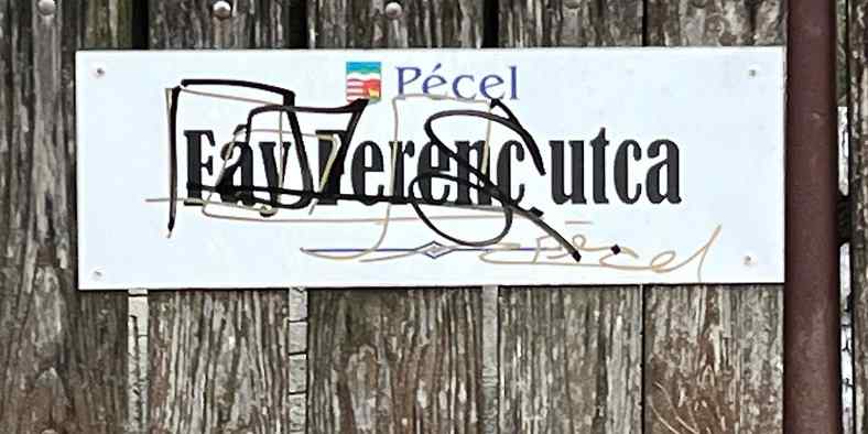 Utcanevtabla