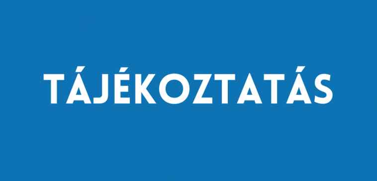 Tajekoztatas