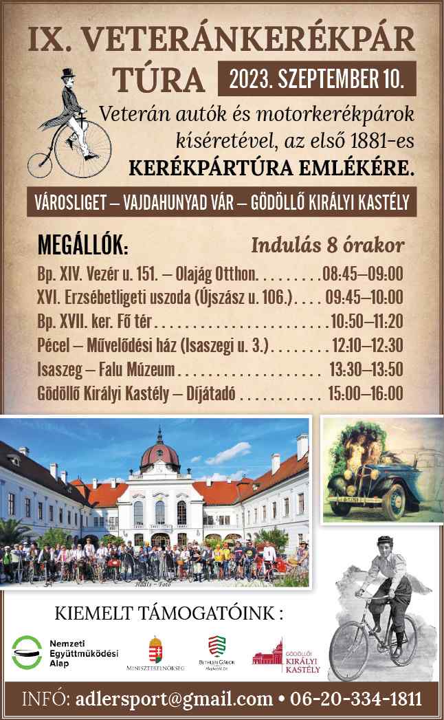 Veteran Kerekpar Tura