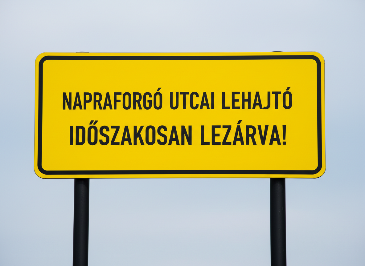 Napraforgó lezaras