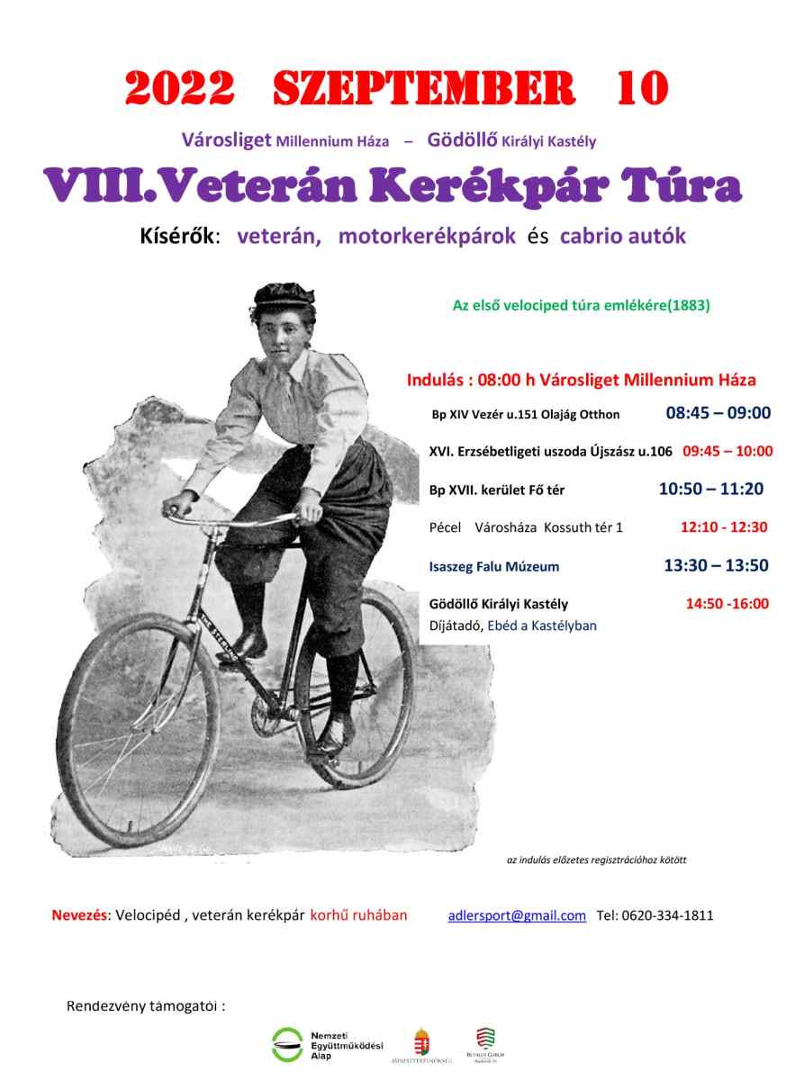 Velociped Plakat