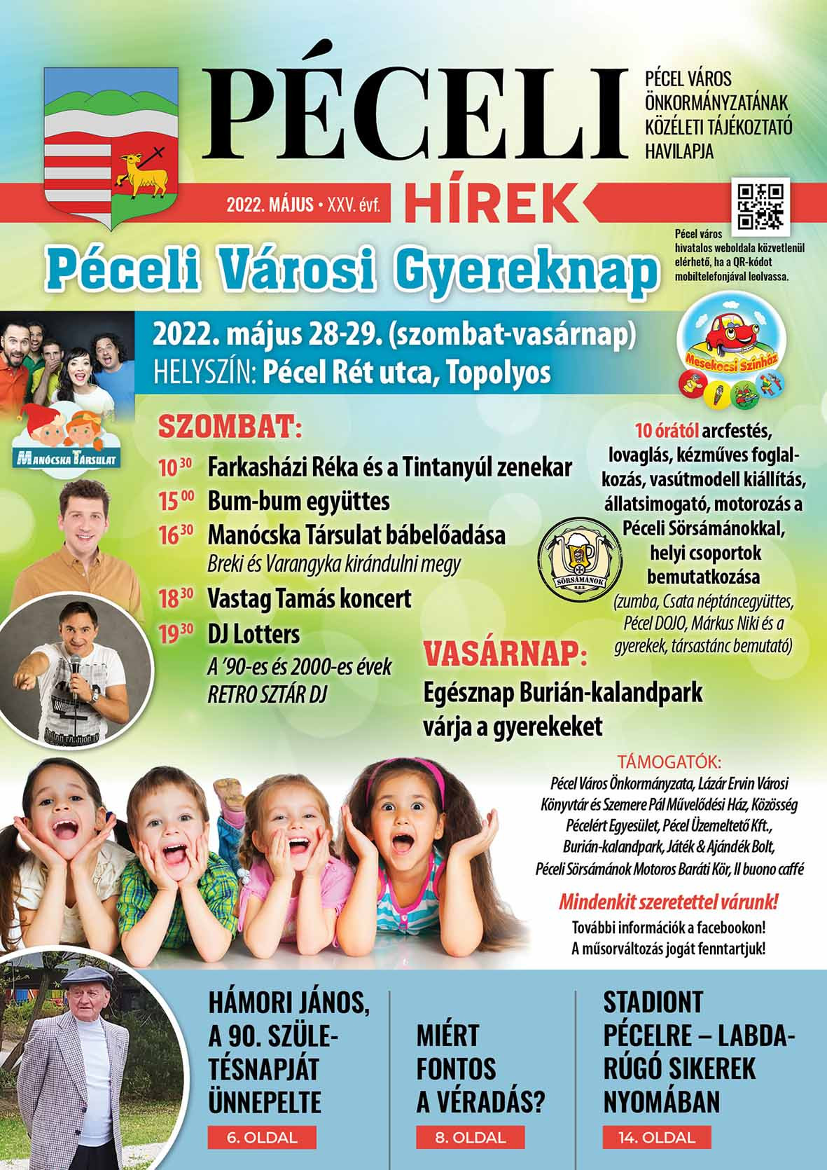 Peceli Hirek 2022 Majus Cimlap