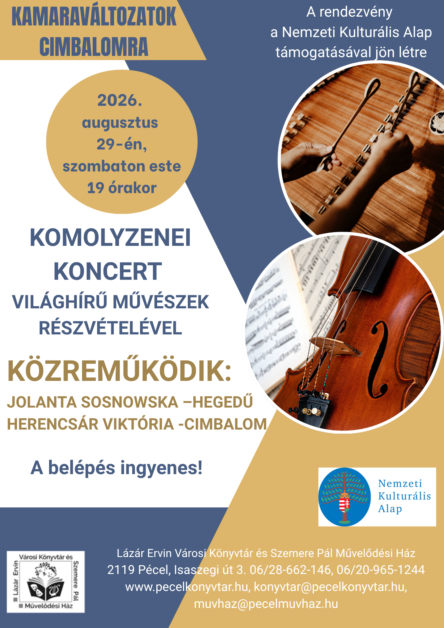 Kamarváltozatok cimbalomra